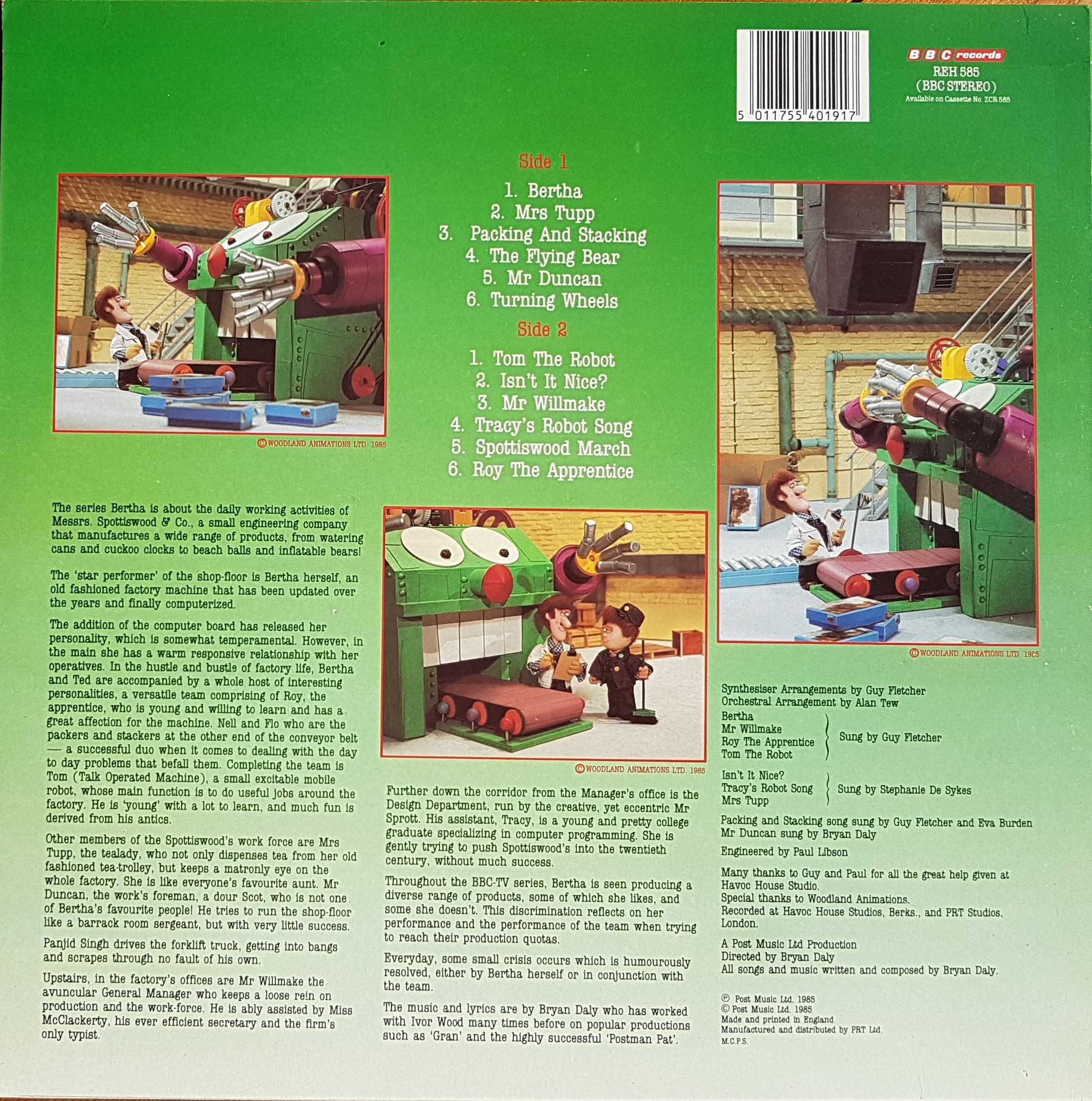 Back cover of REH 585